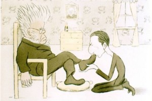 Ibsen and his early British translator William Archer